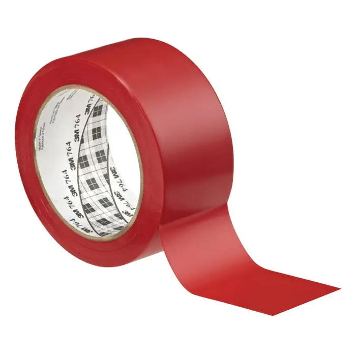 3M General Purpose Wear Resistant Floor Marking Tape Roll, 1 Inch x 36 Yards, Red, Vinyl Save Now